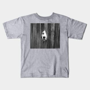 Dog in the Hole Kids T-Shirt